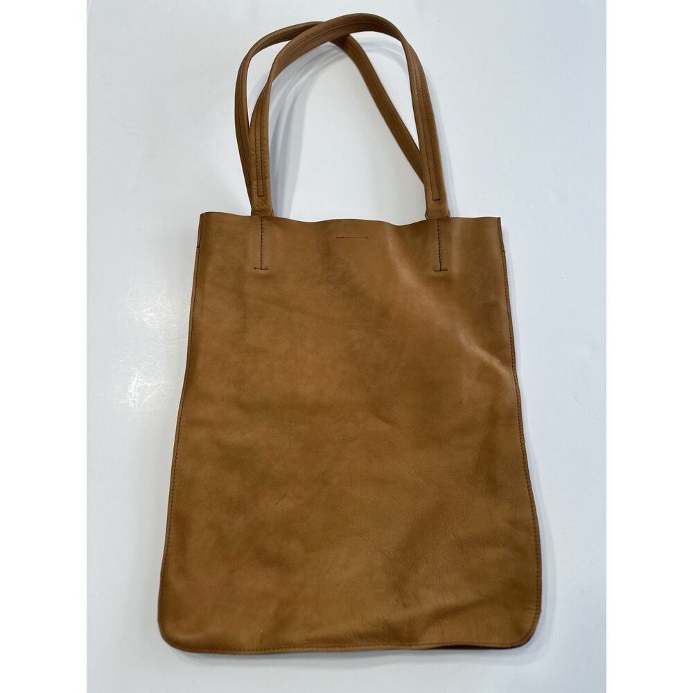 Minor History Women's Tan Camel Leather Bag Tote